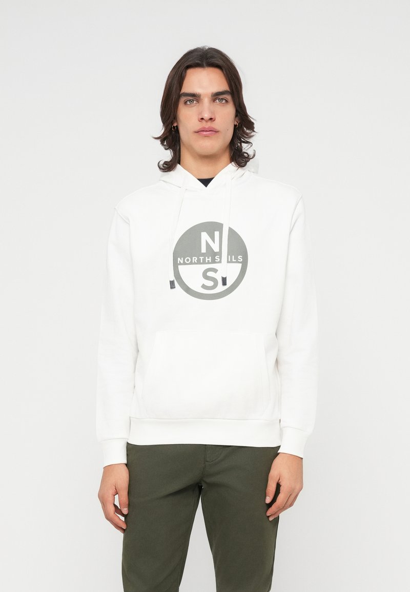 North Sails Hoodie wit North Sails Hoodie wit