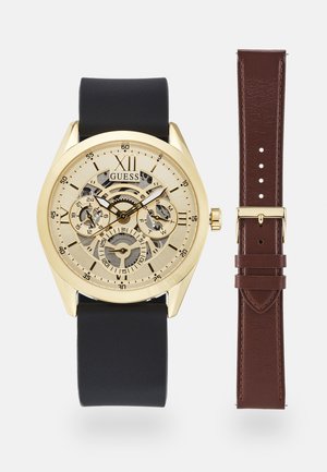 TAILOR BOX SET - Reloj - black/gold-coloured tone