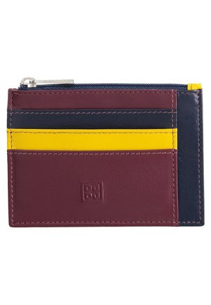 TIAGO - Business card holder - burgundy