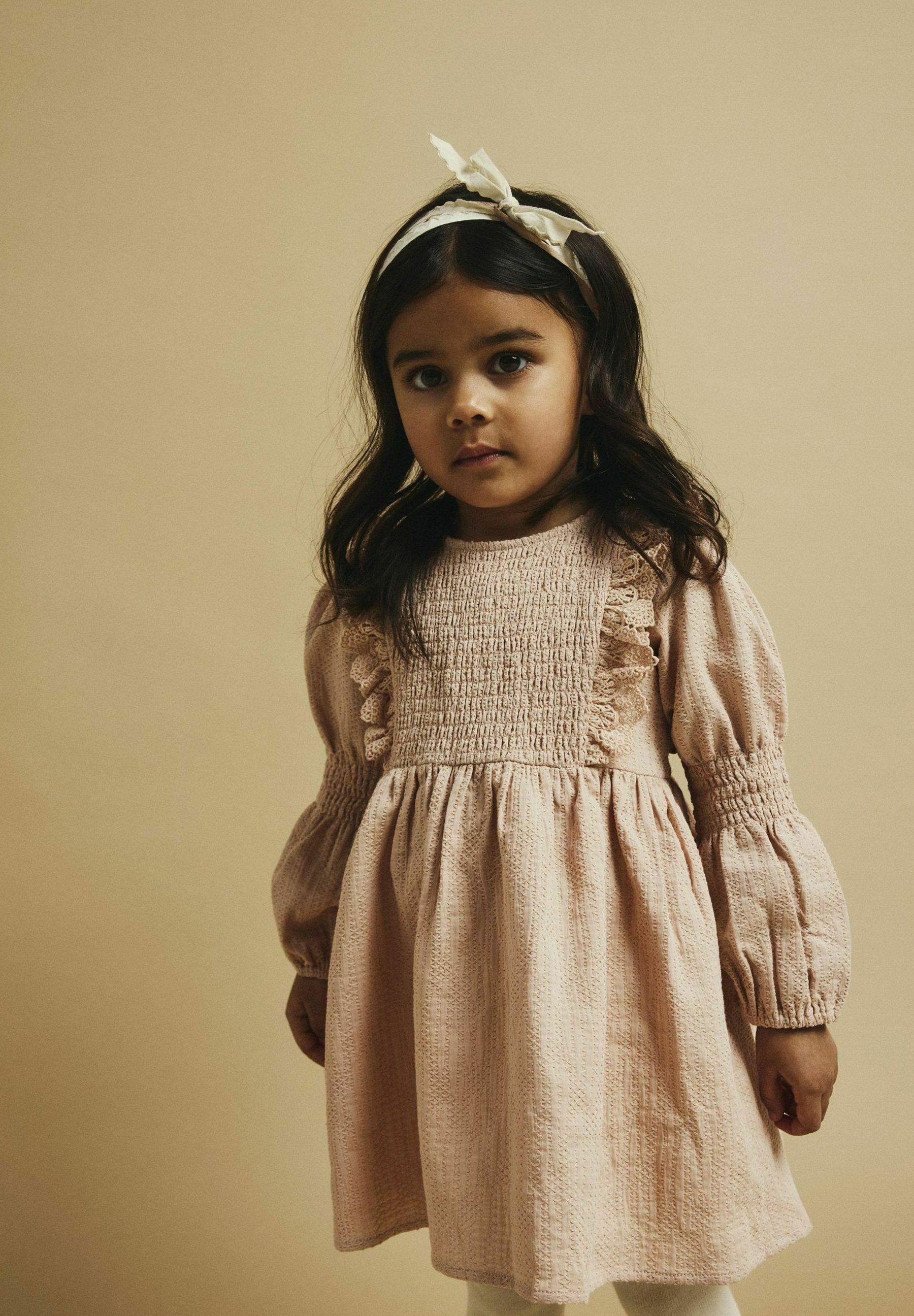 Lil' Atelier Day dress - rugby tan/beige - Zalando