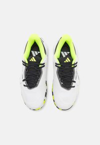 adidas Performance SOLEMATCH CONTROL 2 - Allcourt tennissko - footwear white/core black/lucid lemon