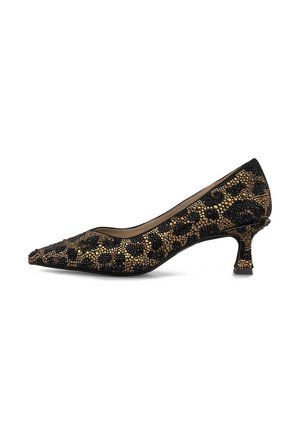 CON PUNTERA AFILADA Y SIN CIERRE - Tacones - black