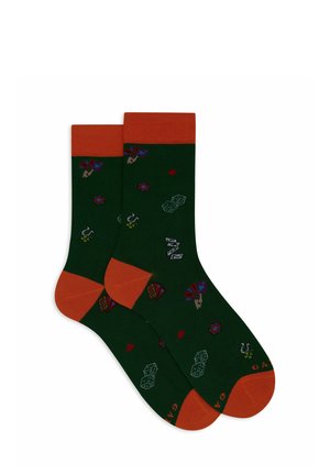 WITH CARD AND DICE MOTIF - Calze - biliardo