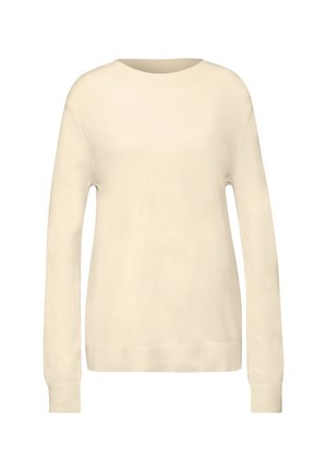 MIT ROLLKANTE - Striktrøje - beige