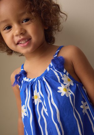 Next, REGULAR FIT - STRAPPY PLAYSUIT  . UNISEX - Buksedragter -  blue daisy