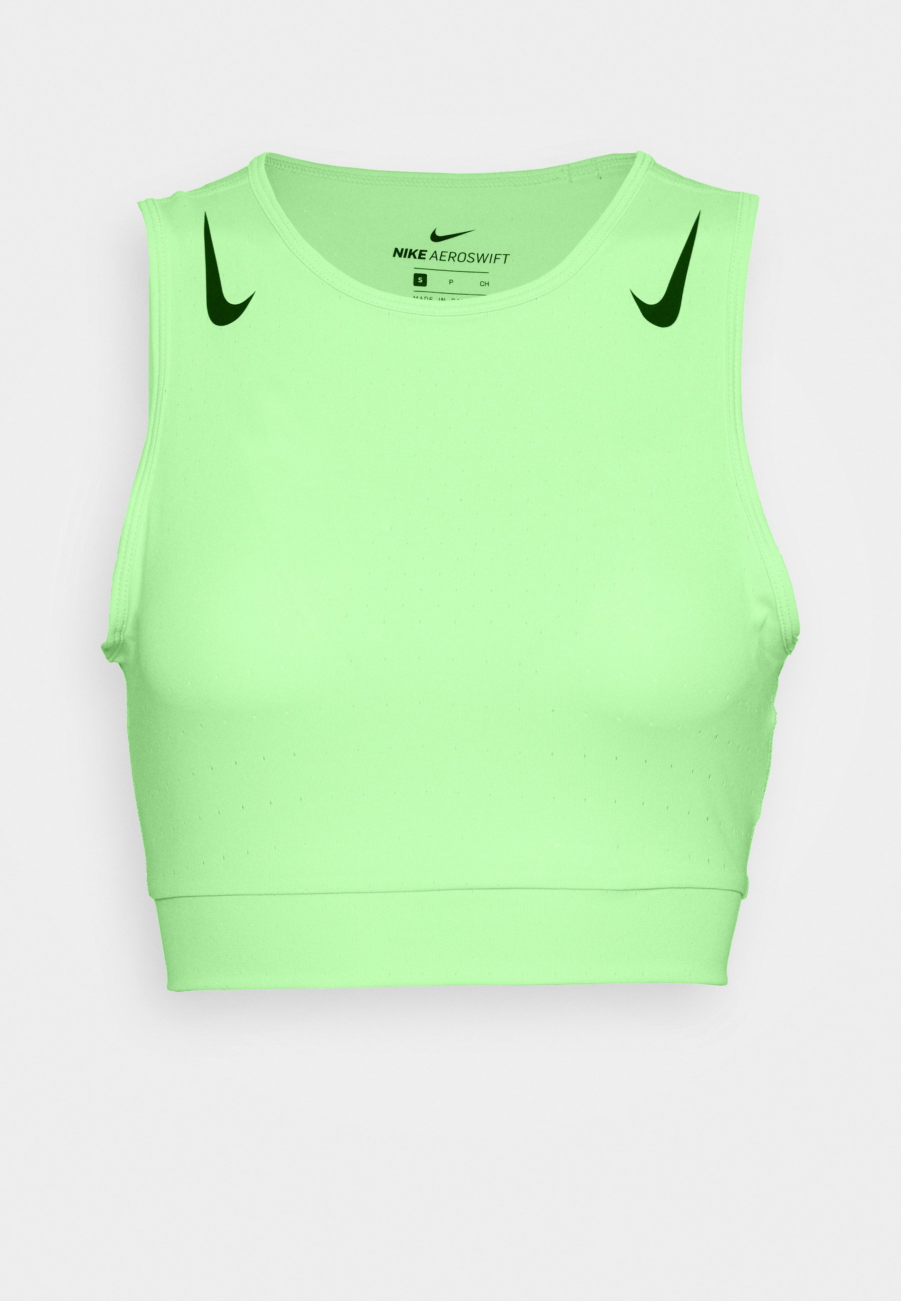 nike green crop top