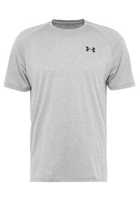 TECH 2.0 - Tekninen t-paita - steel light heather/black