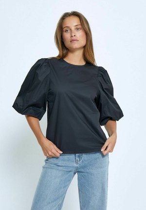 JOA SHORT SLEEVE - Blouse - black