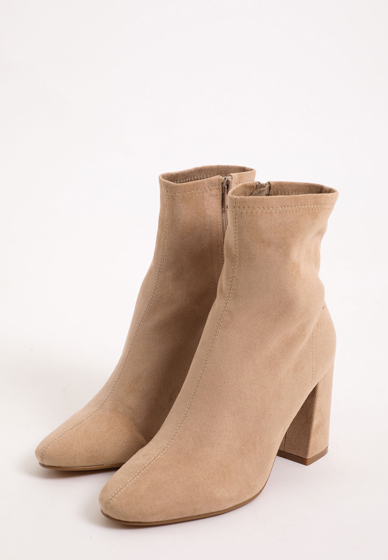 Pimkie Botines Negros Con Tacón Negro | Botas Mujer ~ Dait Solution