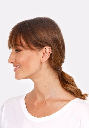 3 PACK EARCUFF - Kõrvarõngad - gold-coloured