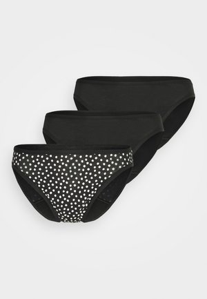 3PACK PERIOD HL - Menstruationsundertøj - black mix