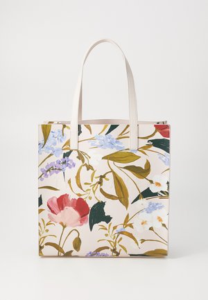 Ted Baker FLORAL LARGE ICON BAG - Tote bag - light pink