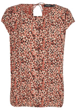 SLZAYA - Blusa - zaya animal print auburn