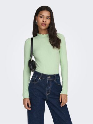 JDYFRANSISKA L/S HIGHNECK - Langærmet T-shirt - spray