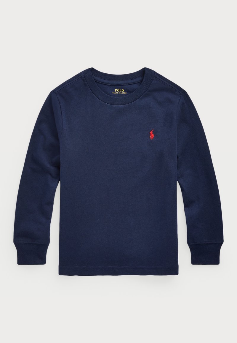 Polo Ralph Lauren COTTON JERSEY LONG SLEEVE T-SHIRT - Långärmad tröja - cruise navy