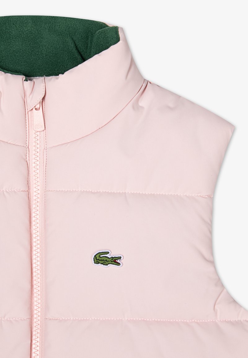Lacoste CORE VEST Weste nidus/rosa Zalando