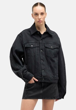 Jeansjacka - black