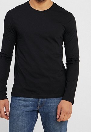 Långärmad tröja - black