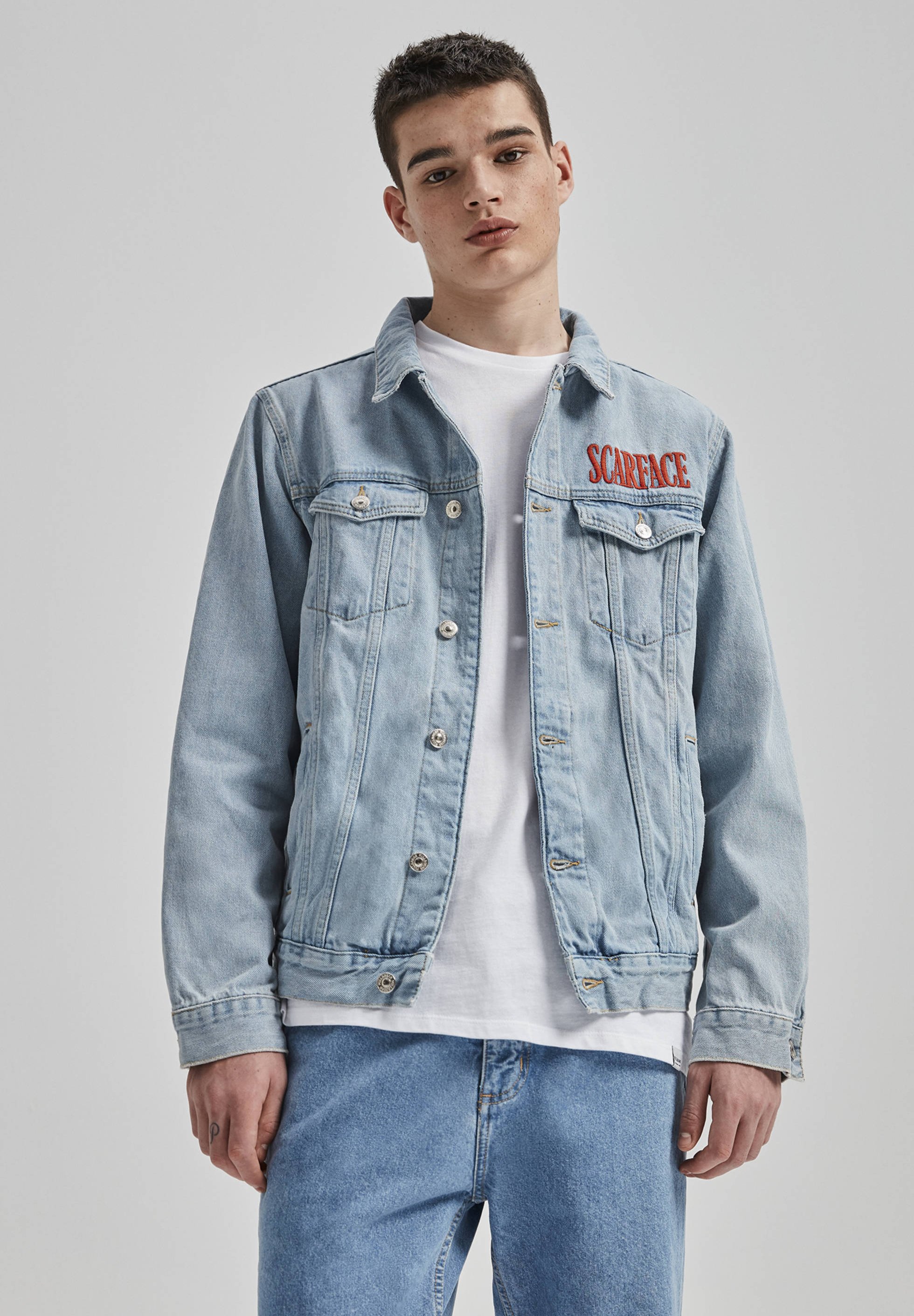 PULL&BEAR Jeansjacka blue Zalando.se PULL&BEAR Jeansjacka blue Zalando.se