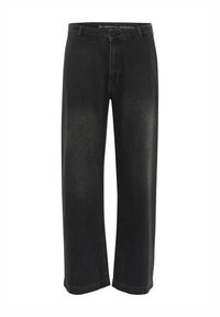 MALO - Brīva piegriezuma džinsi - dark grey wash