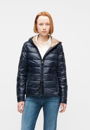 CAROLL - Doudoune - blu/beige naturale