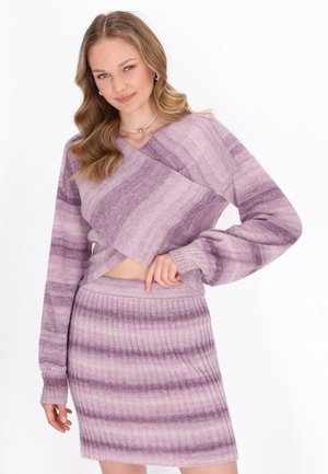 Pullover - lilac multicolor