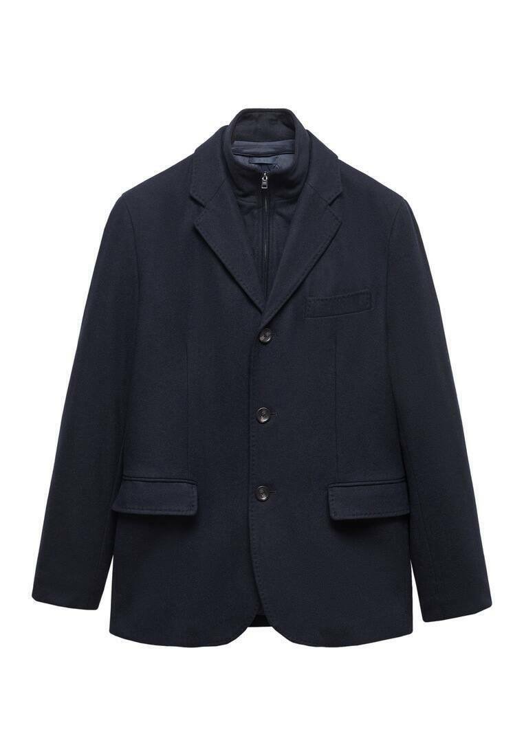 Mango MATEO - Sakko - donkermarine/dunkelblau - Zalando.de