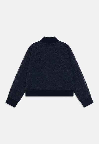 Michael Kors Kids Sweat zippé - bleu cargo