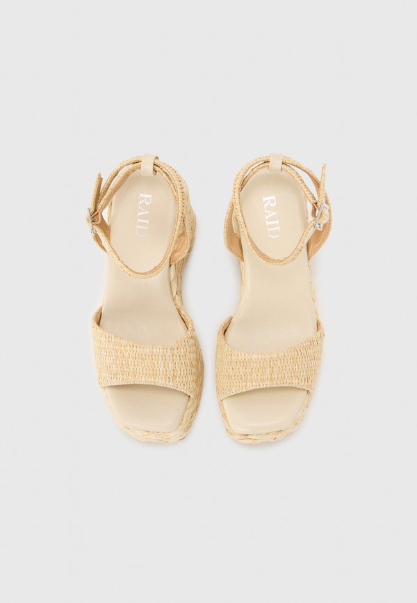 ELDA - Wedge sandals - nude2