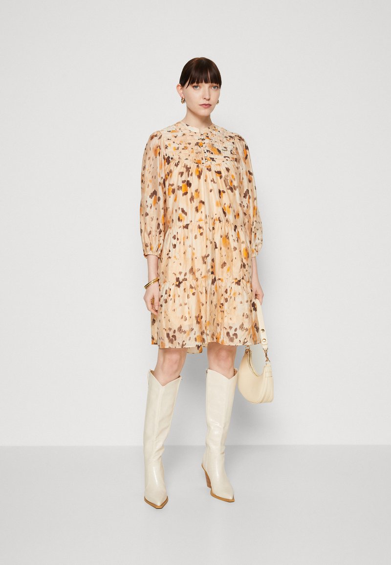 bleached shirt dress Bleached Out