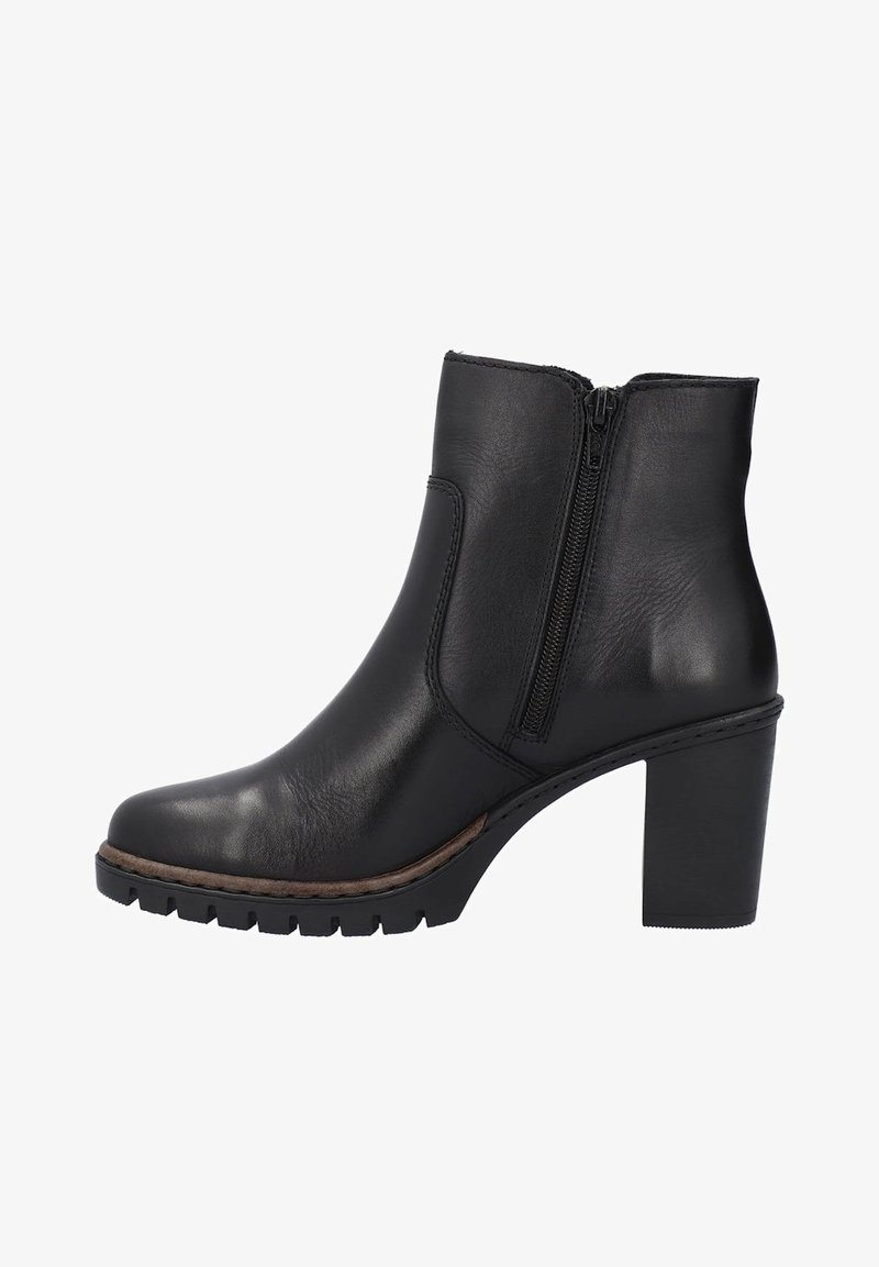 Rieker Boots à talons - black