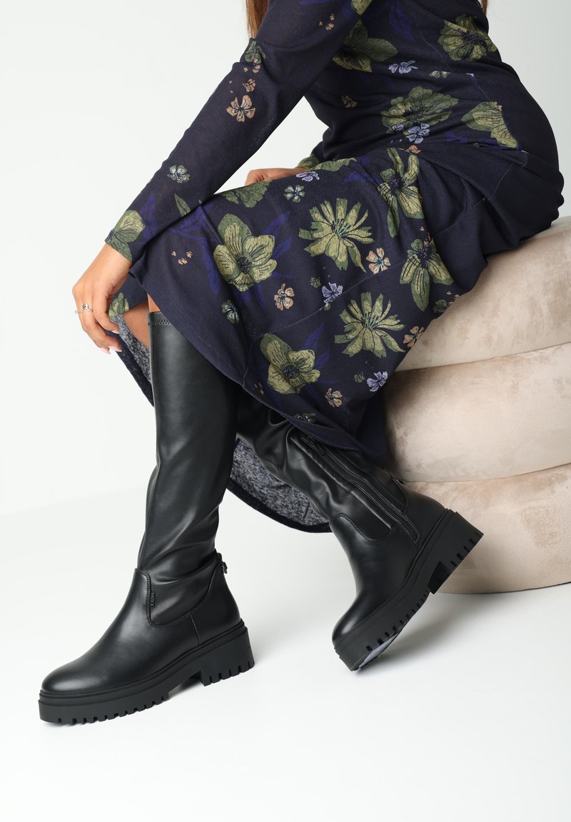 Mexx - PHAEDRE KETO - Platform boots - black, Enlarge