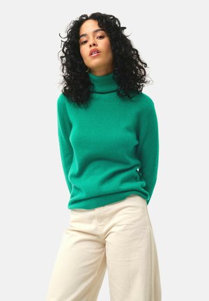 Authentic Cashmere Stickad tröja - mint