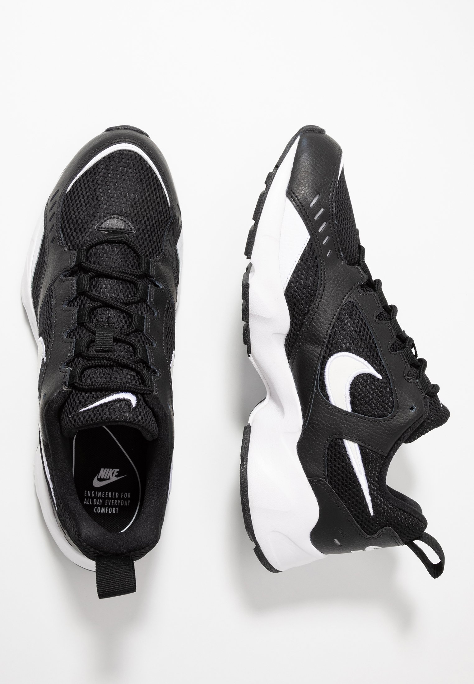 Nike Sportswear AIR HEIGHTS - Sneakers laag - black/white/Zwart - Zalando.nl