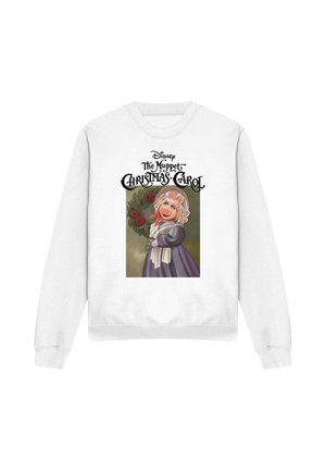 Disney, THE MUPPETS CHRISTMAS CAROL MISS PIGGY - Sweatshirt - white