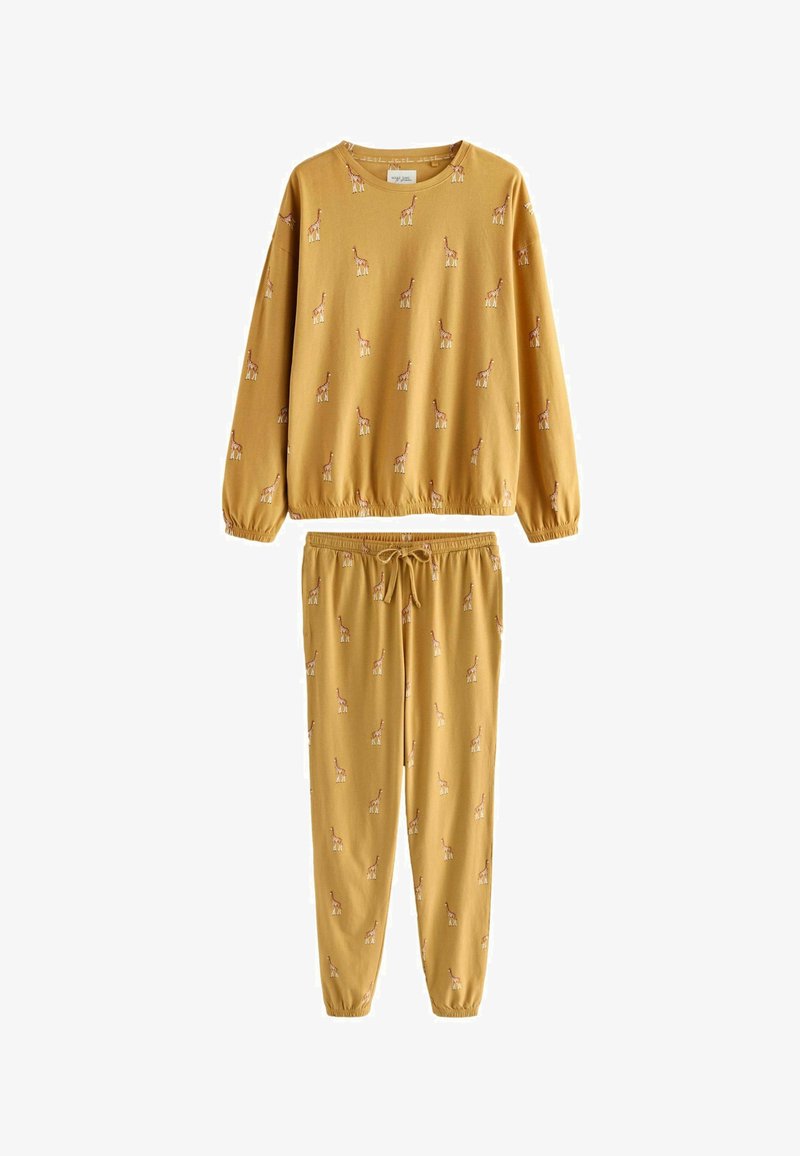 Next REGULAR FIT SET - Pyjamas - ochre yellow giraffe