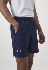 Under Armour LAUNCH - Pantalón corto de deporte - midnight navy