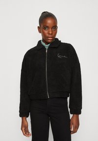 Karl Kani - CHEST SMALL SIGNATURE JACKET - Giacca invernale - black Immagine in miniatura 1