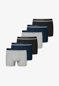Selected, schwarz/navy/grau melange