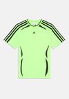 TEAMGEIST TEE UNISEX - T-shirt med print - signal green/black