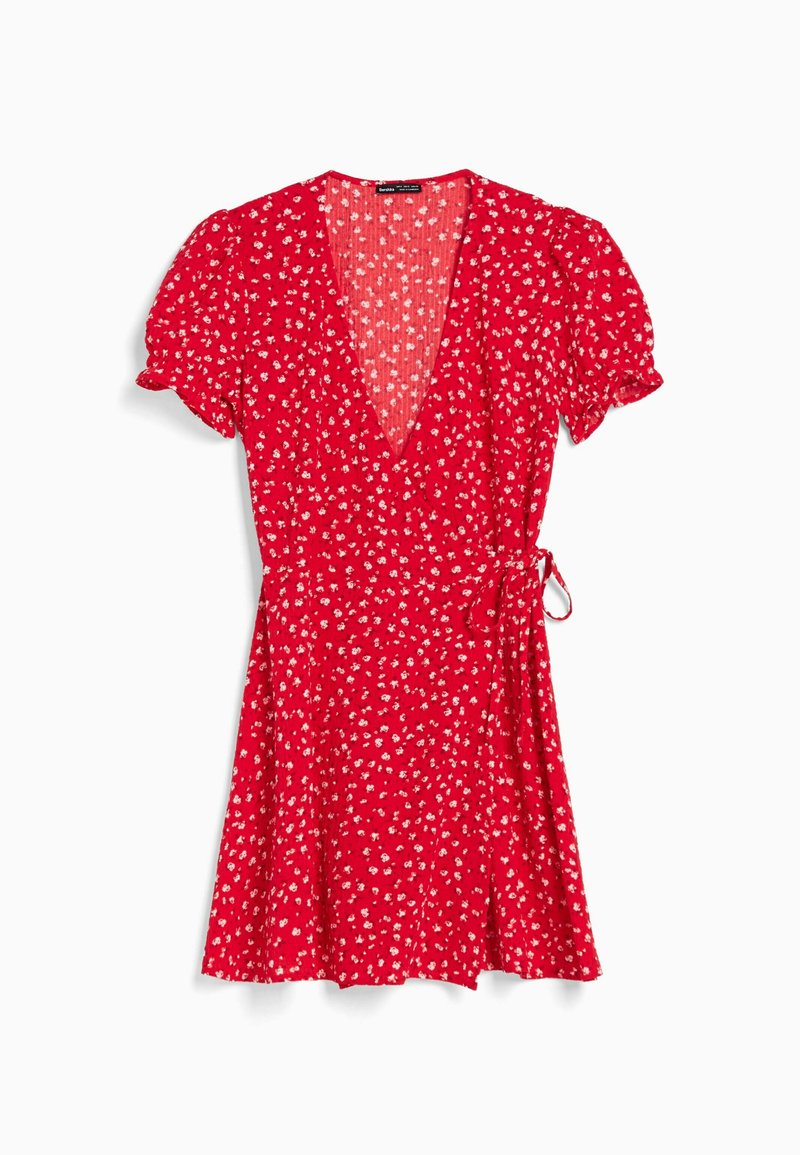 Bershka Jurk rood