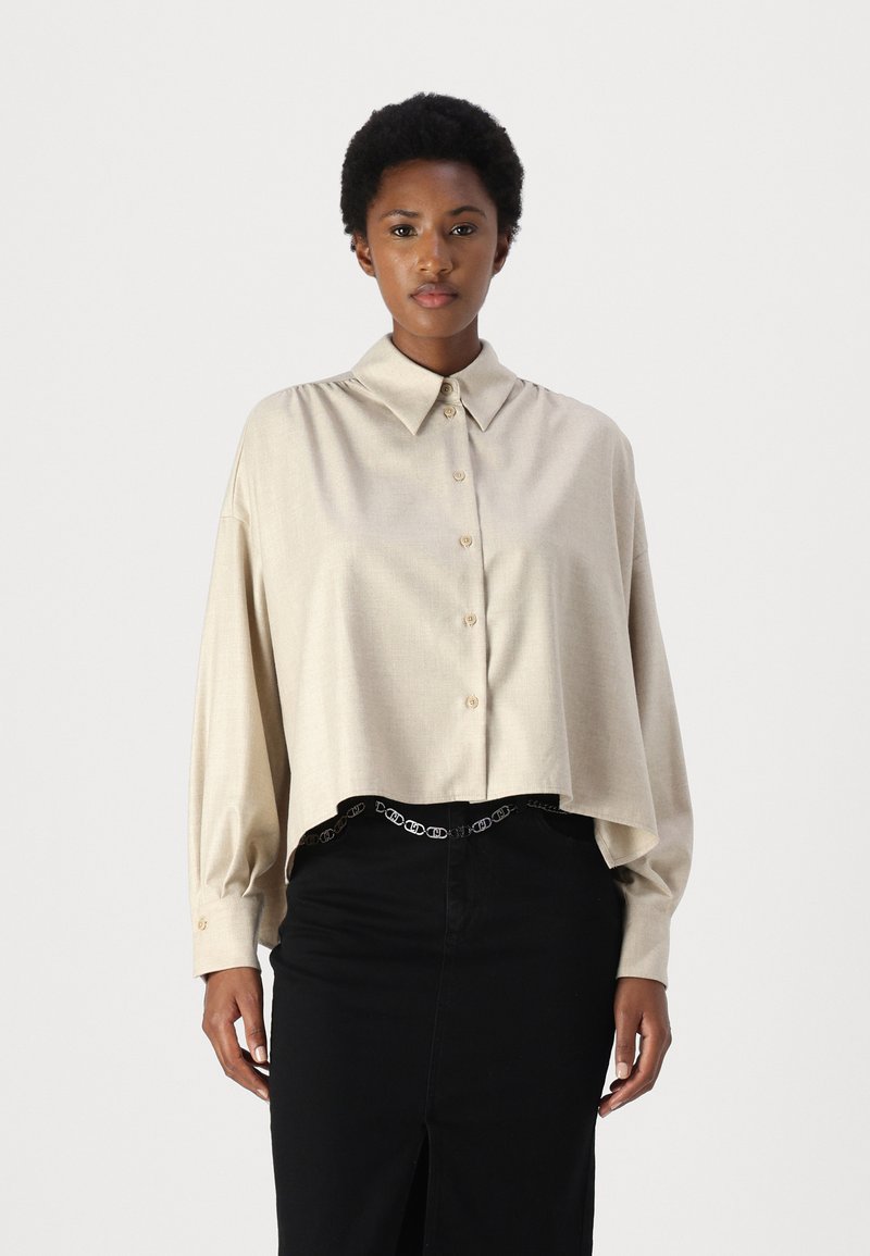 DRYKORN FLANNA - Camicia - light brown