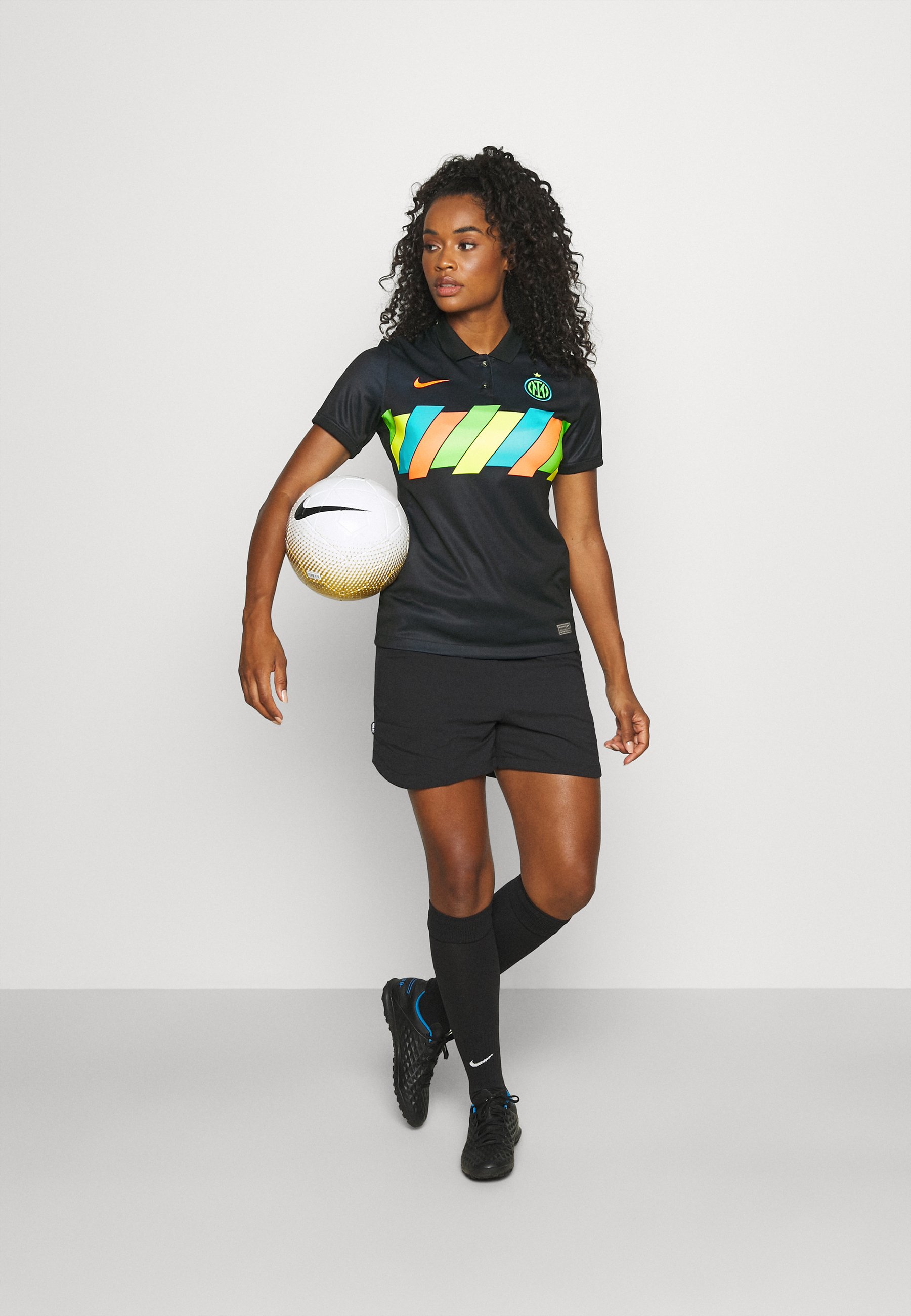 Nike Performance INTER MAILAND - Squadra - black/total orange/nero - Zalando