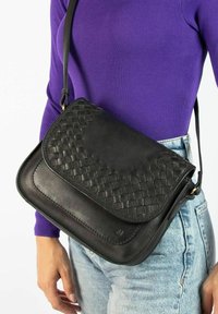 Manfield Borsa a tracolla - schwarz