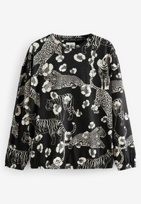 Next REGULAR FIT SET - Pyjama - black & white tiger