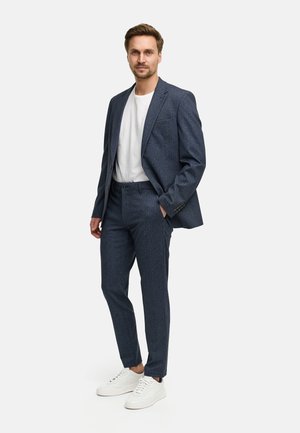 Jeff 2-TEILER LUKE SET - Dress - blue herringbone