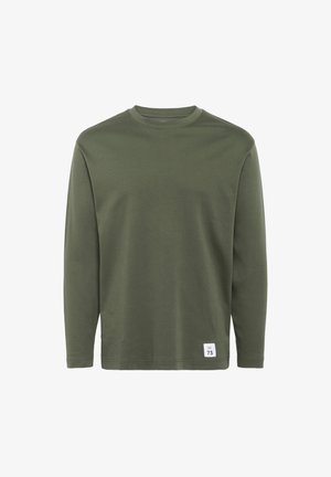 Matinique Top s dlhým rukávom - thyme