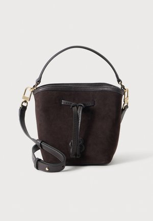 BOSS, ANETT DRAWSTRING - Дамска чанта - dark brown