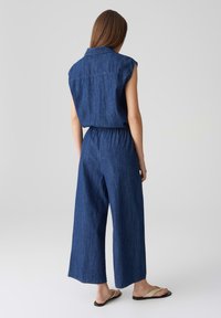 OPUS MID RISE CROPPED WIDE FIT - Combinaison - coal blue