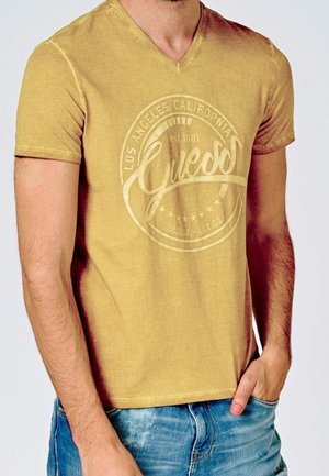Camiseta estampada - yellow